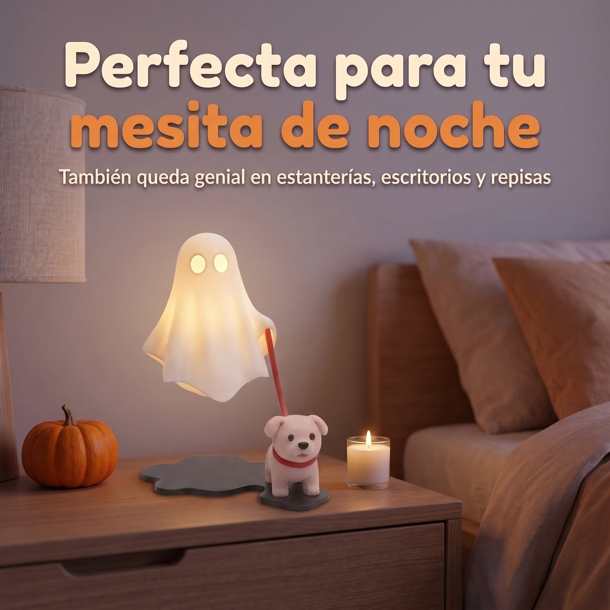 Lámpara Fantasma con Perrito